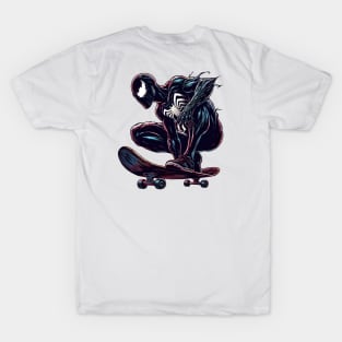 Unleash the Edge: Captivating Anti-Hero Skateboard Art Prints for a Modern and Rebellious Ride! T-Shirt